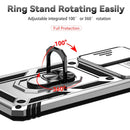 For Samsung Galaxy A33 5G Sliding Camshield Holder Phone Case(Silver)