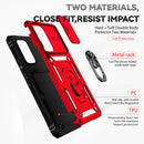 For Samsung Galaxy A53 5G Sliding Camshield Holder Phone Case(Red)