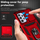 For Samsung Galaxy A53 5G Sliding Camshield Holder Phone Case(Red)