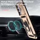 For Samsung Galaxy A53 5G Sliding Camshield Holder Phone Case(Gold)