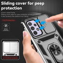 For Samsung Galaxy A53 5G Sliding Camshield Holder Phone Case(Silver)