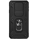 For Samsung Galaxy J7 Prime Sliding Camshield Holder Phone Case(Black)