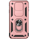 For Samsung Galaxy J7 Prime Sliding Camshield Holder Phone Case(Rose Gold)