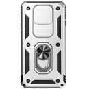 For Samsung Galaxy J7 Prime Sliding Camshield Holder Phone Case(Silver)