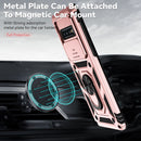 For Samsung Galaxy S10 Sliding Camshield Holder Phone Case(Rose Gold)