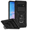 For Samsung Galaxy S10+ Sliding Camshield Holder Phone Case(Black)