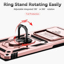 For Samsung Galaxy S10+ Sliding Camshield Holder Phone Case(Rose Gold)