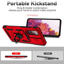 For Samsung Galaxy S20 FE Sliding Camshield Holder Phone Case(Red)
