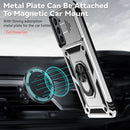 For Samsung Galaxy S21 FE 5G Sliding Camshield Holder Phone Case(Silver)