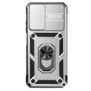 For Xiaomi Redmi Note 11 Global Sliding Camshield Holder Phone Case(Silver)