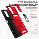 For Xiaomi Redmi Note 11 Pro Global Sliding Camshield Holder Phone Case(Red)