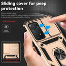 For Xiaomi Redmi Note 11 Pro Global Sliding Camshield Holder Phone Case(Gold)