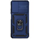 For Xiaomi Redmi Note 11 Pro Global Sliding Camshield Holder Phone Case(Blue)