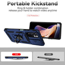 For Xiaomi Redmi Note 11 Pro Global Sliding Camshield Holder Phone Case(Blue)