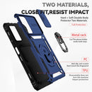 For Xiaomi Redmi Note 11 Pro Global Sliding Camshield Holder Phone Case(Blue)