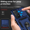 For Xiaomi Redmi Note 11 Pro Global Sliding Camshield Holder Phone Case(Blue)