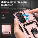 For Xiaomi Redmi Note 11 Pro Global Sliding Camshield Holder Phone Case(Rose Gold)