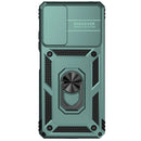 For Xiaomi Redmi Note 11 Pro Global Sliding Camshield Holder Phone Case(Dark Green)