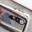 For Samsung Galaxy A03 Core Starry Sky Epoxy TPU Phone Case with Neck Lanyard(Owl)