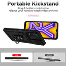 For vivo Y20 Sliding Camshield Holder Phone Case(Black)