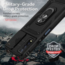 For vivo Y20 Sliding Camshield Holder Phone Case(Black)