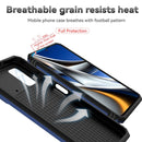For Xiaomi Poco X4 Pro 5G Sliding Camshield Holder Phone Case(Blue)
