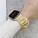 Single Loop Elasticity Watch Band For Apple Watch Series 8&7 41mm / SE 2&6&SE&5&4 40mm / 3&2&1 38mm(Black)