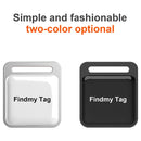 Findmy Tag Square Smart Bluetooth Anti- lost Alarm Locator Tracker(Black)