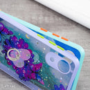 For Samsung Galaxy A03 Core Starry Sky Epoxy TPU Phone Case with Ring Holder(Waves)