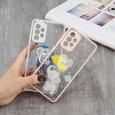 For Samsung Galaxy A53 5G Starry Sky Epoxy TPU Phone Case with Ring Holder(Elephant)