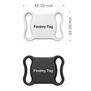 Findmy Tag Special Shape Smart Bluetooth Anti- lost Alarm Locator Tracker(Black)