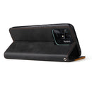 For Xiaomi Redmi 10C / Redmi 10 India Stitching-Color Horizontal Flip Leather Case(Orange)