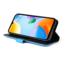 For Xiaomi Redmi 10C / Redmi 10 India Stitching-Color Horizontal Flip Leather Case(Blue)
