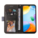 For Xiaomi Redmi 10C / Redmi 10 India Stitching-Color Horizontal Flip Leather Case(Grey)