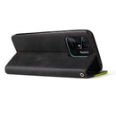 For Xiaomi Redmi 10C / Redmi 10 India Stitching-Color Horizontal Flip Leather Case(Green)