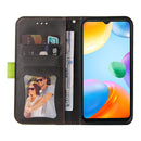 For Xiaomi Redmi 10C / Redmi 10 India Stitching-Color Horizontal Flip Leather Case(Green)