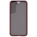For Samsung Galaxy S22 5G Anti-peeping Magnetic Double-sided Tempered Glass Phone Case(Red)