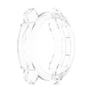 For Garmin Instinct 2 Half Coverage Hollowed TPU Watch Case(Transparent White)