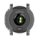 For Garmin Instinct 2 Half Coverage Hollowed TPU Watch Case(Transparent White)