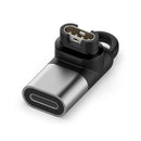 For Garmin 8 Pin Female Watch Charging Adapter(Grey)