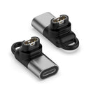 For Garmin 8 Pin Female Watch Charging Adapter(Grey)