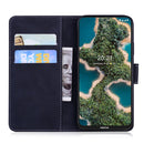For Nokia X10 / X20 Skin Feel Pure Color Flip Leather Phone Case(Black)