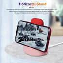 A001 3 In 1 Silicone Charging Holder for iPhone / iWatch / AirPods(Pink)