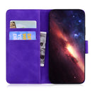 For OnePlus Nord CE 2 5G Skin Feel Pure Color Flip Leather Phone Case(Purple)