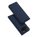 For Xiaomi Poco M4 Pro 4G DUX DUCIS Skin Pro Series Shockproof Leather Phone Case(Blue)