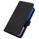 Crossbody 3D Embossed Flip Leather Phone Case For iPhone 13 Pro Max(Black)