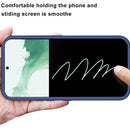 For Samsung Galaxy S22 5G Imitation Liquid Silicone 360 Full Body Phone Case(Blue)