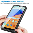 For Samsung Galaxy A32 5G Imitation Liquid Silicone 360 Full Body Phone Case(Deep Green)