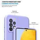 For Samsung Galaxy A52 5G / 4G / A52S Imitation Liquid Silicone 360 Full Body Phone Case(Black)