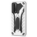 For Huawei P Smart 2021 / Y7a Shockproof TPU + PC Phone Case(Silver)